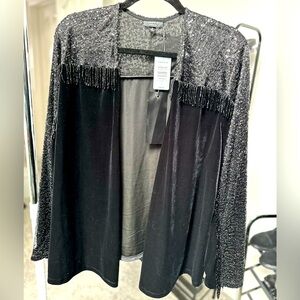 Torrid black velvet kimono. Size 3 (3x/22-24)